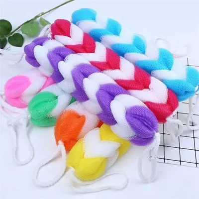 1Pcs Cleaning Twist Bath Sponge Back Scrubber 